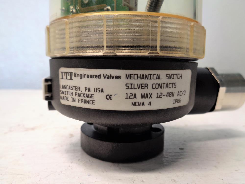 ITT Mechanical Switch w/ Silver Contacts, 12A Max, 12-48V